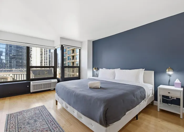 Apartamento 2bd River North Million Dollar Views! Parking Incl *
